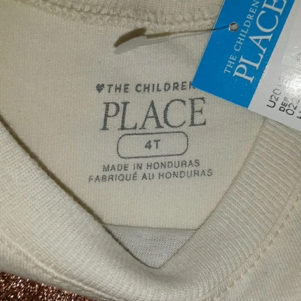 NWT Children's Place‎ #Drama Bling T-Shirt 4T